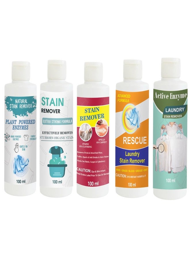 مجموعة مزيلات بقع توفوس: مزيل بقع القمصان، والدمى، والأحمر، والبرتقالي، والفستق | محلول تنظيف متعدد الأسطح للملابس والأقمشة والمفروشات (100 غرام لكل عبوة) - Image 1